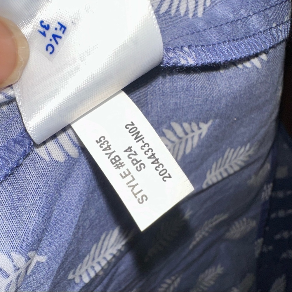 J.crew factory v-neck cotton top M - Picture 6 of 6
